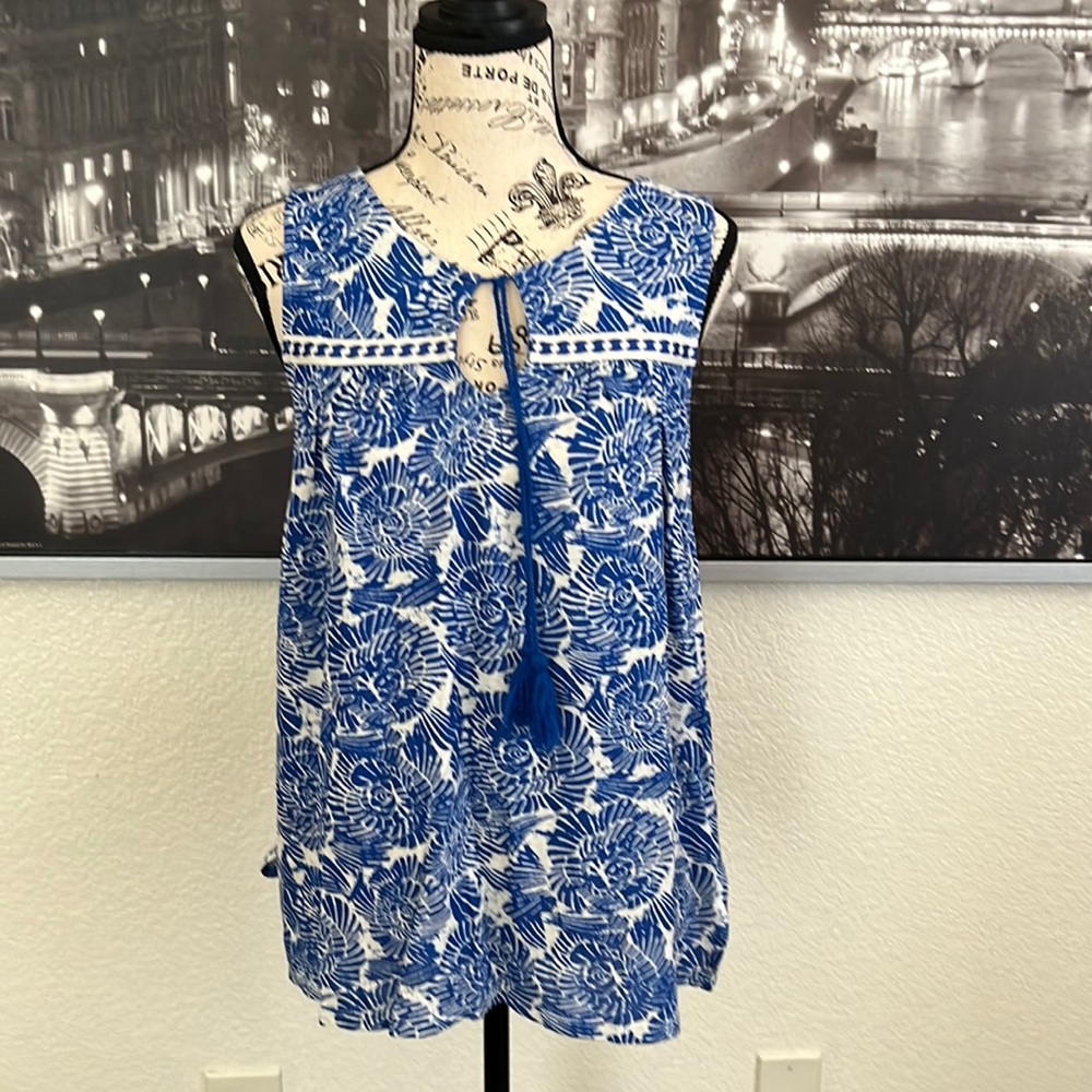 Lucky Brand Boho Sleeveless Top